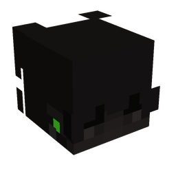 Black skin: head render