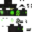 Black skin: raw texture render