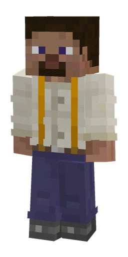 Black skin: body, front render