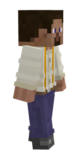 Black skin: body, right side render