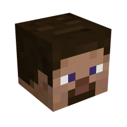 Black skin: head render