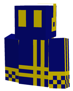 Blue skin: bust render