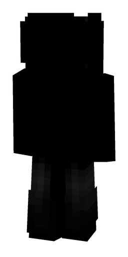 Black skin: body, back render