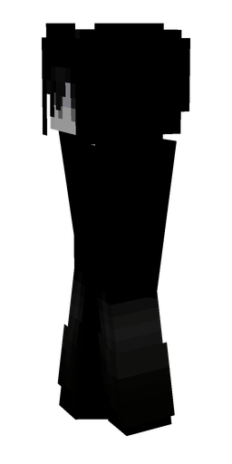 Black skin: body, left side render