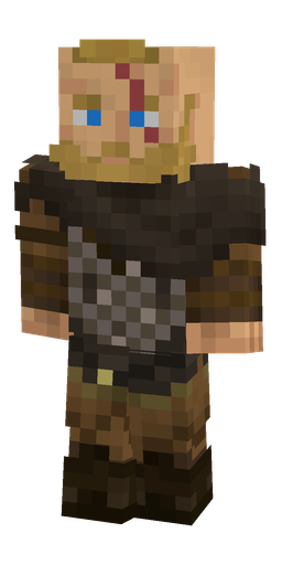 Brown skin: body, front render