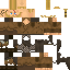 Brown skin: raw texture render