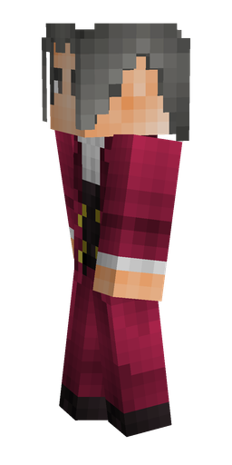 Black skin: body, left side render