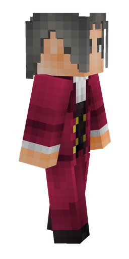 Black skin: body, right side render