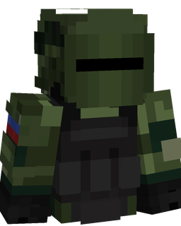 Black skin: bust render