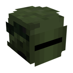 Black skin: head render