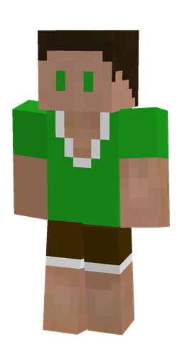 Brown skin: body, front render