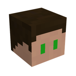 Brown skin: head render