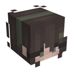 Black skin: head render