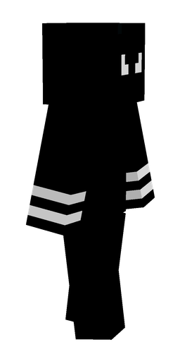 Black skin: body, right side render