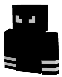 Black skin: bust render