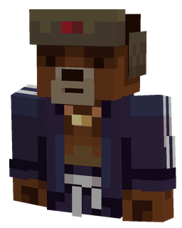 Black skin: bust render