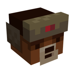 Black skin: head render