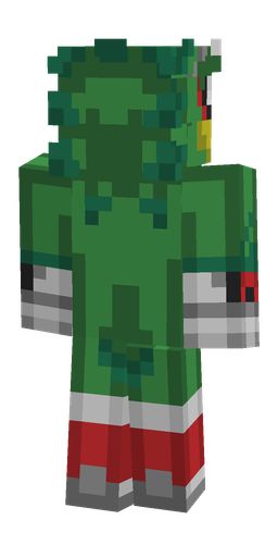 Classic skin: body, back render