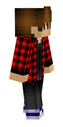 Black skin: body, right side render