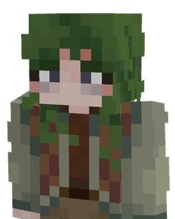 Brown skin: bust render