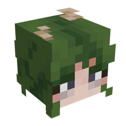 Brown skin: head render