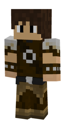 Black skin: body, front render