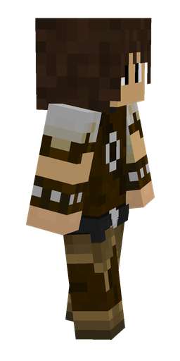 Black skin: body, right side render