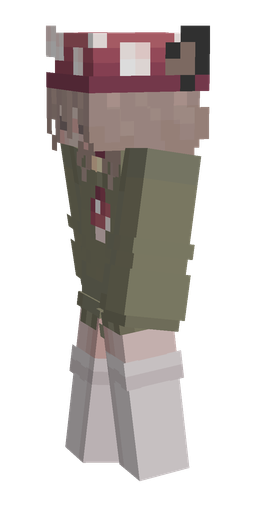 Classic skin: body, left side render