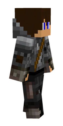 Black skin: body, right side render