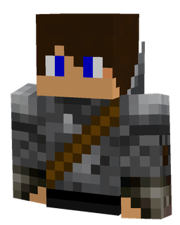 Black skin: bust render