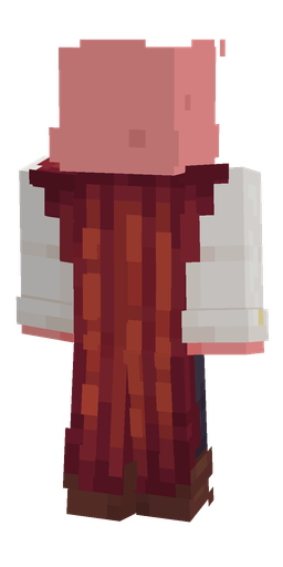 Classic skin: body, back render