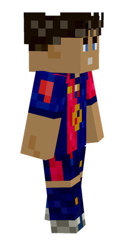 Black skin: body, right side render