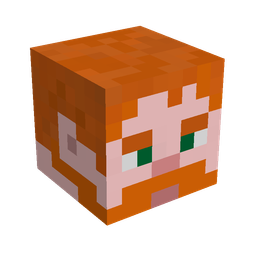 Black skin: head render