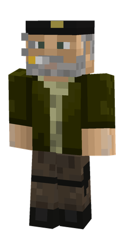 Black skin: body, front render