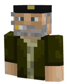 Black skin: bust render