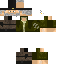 Black skin: raw texture render