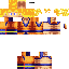 Classic skin: raw texture render