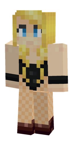 Black skin: body, front render