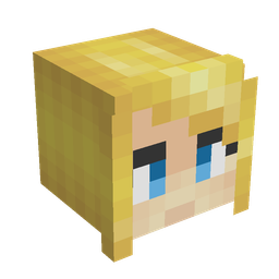 Black skin: head render