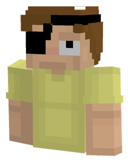 Blue skin: bust render