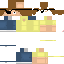 Blue skin: raw texture render