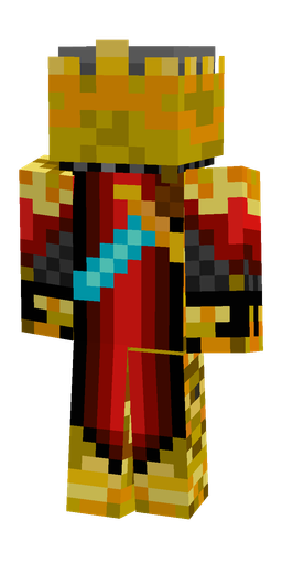 Black skin: body, back render