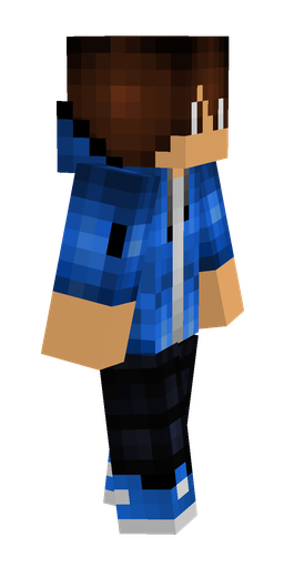 Black skin: body, right side render