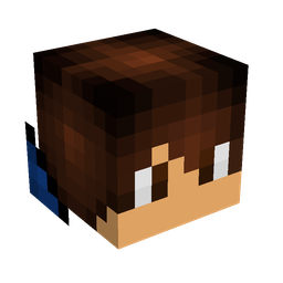Black skin: head render