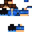 Black skin: raw texture render