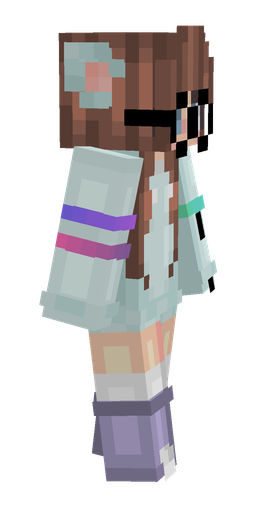 Blue skin: body, right side render