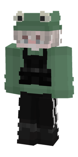 Black skin: body, front render