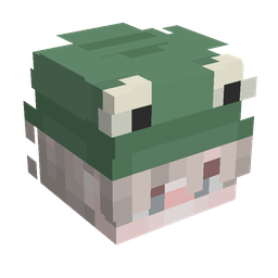 Black skin: head render