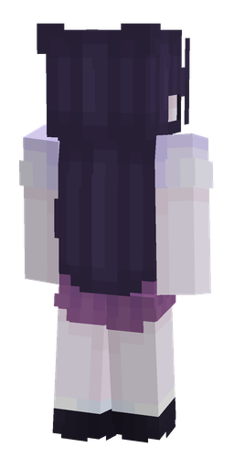 Pink skin: body, back render
