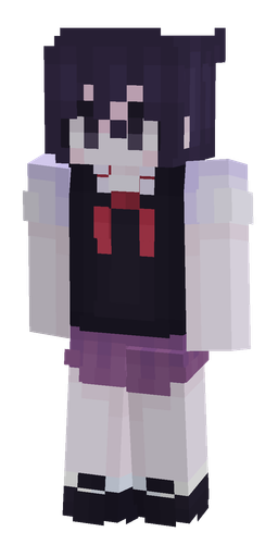 Pink skin: body, front render